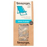 Lemon & Ginger 15 tea temples - Greenlands Health Store