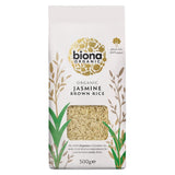 Organic Jasmine Rice Brown 500g - Greenlands Health Store