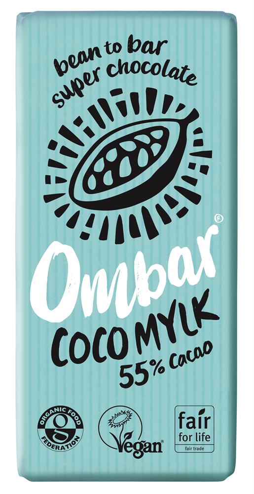 Ombar Coco Mylk 70g organic and vegan - Greenlands Health Store