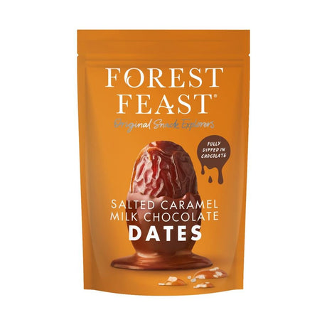 Salted Caramel Milk Chocolate Dates 140g - Greenlands Health Store