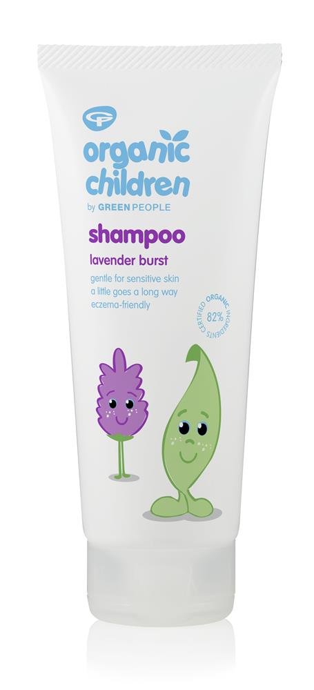 Organic Children Shampoo & Shower Wash - Lavender Burst 200ml - Greenlands Health Store