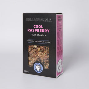 Raspberry Macadamia and Pumpkin seed granola 300g - Greenlands Health Store