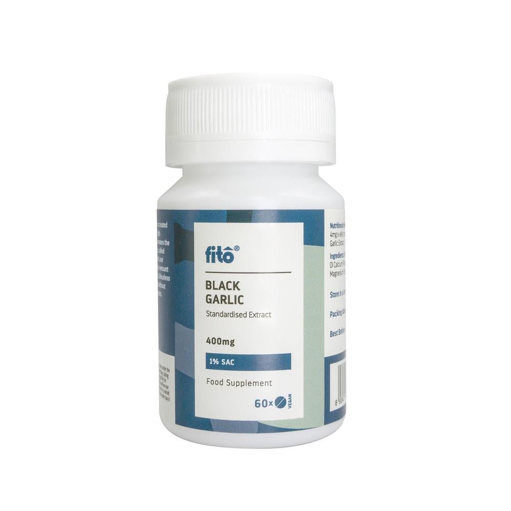 Black Garlic 400mg 1% 60 tablets - Greenlands Health Store