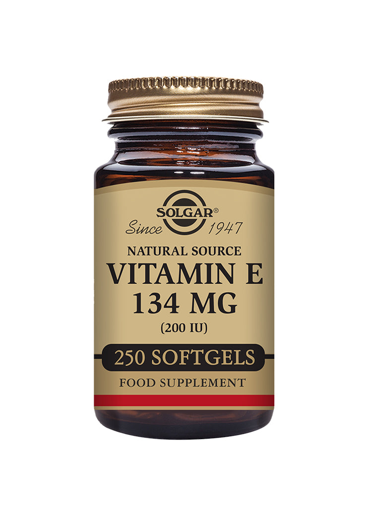 Solgar® Natural Source Vitamin E 134 mg (200 IU) Softgels - Greenlands Health Store