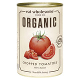Eat Wholesome Organic Chopped Tomatoes 400g - Greenlands Health Store