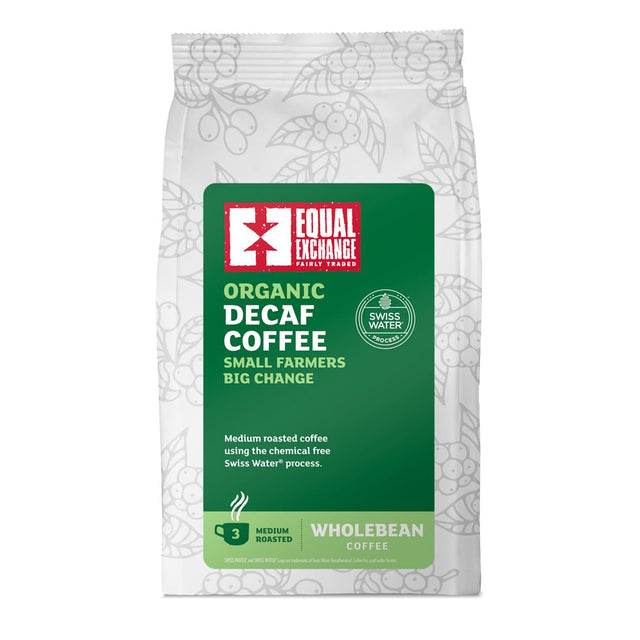 Organic & Fair Trade Decaffeinated Coffee Beans 200g - Greenlands Health Store