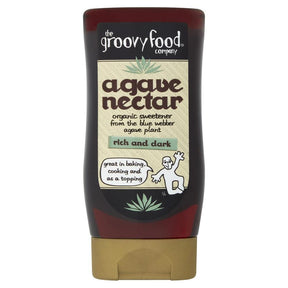 The Groovy Food Company Rich and Dark Organic Agave Nectar 250ml - Greenlands Health Store