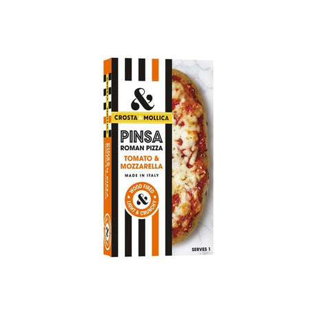Crosta & Mollica Tomato & Mozzarella Pinsa Pizza 154g - Greenlands Health Store
