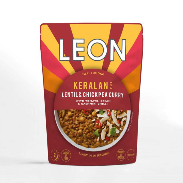 LEON Keralan Style Lentil & Chickpea Curry 250g - Greenlands Health Store