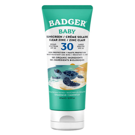 Baby Clear Zinc Sunscreen SPF30 87ml - Greenlands Health Store