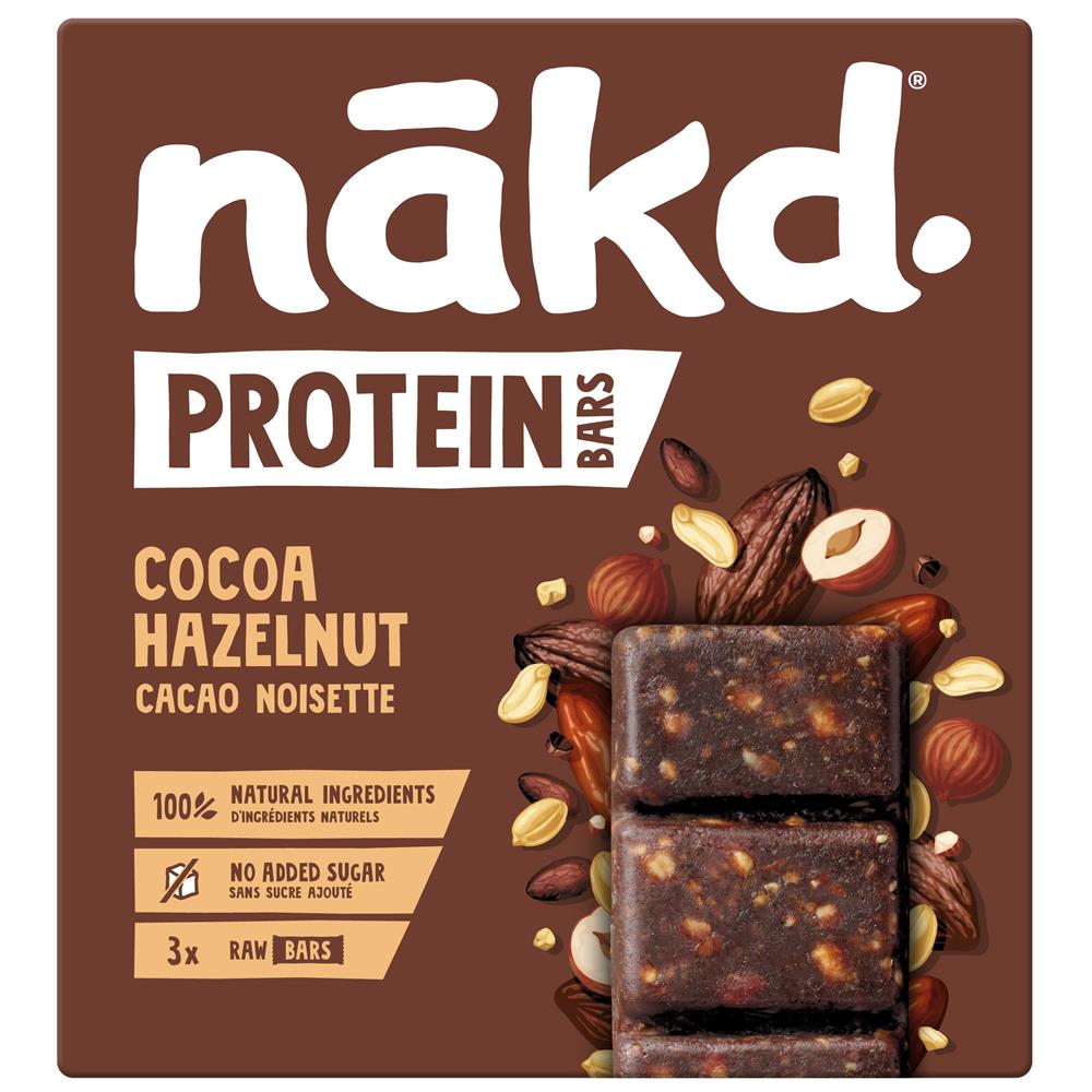 Nakd Protein Cocoa Hazelnut Multipack - Greenlands Health Store