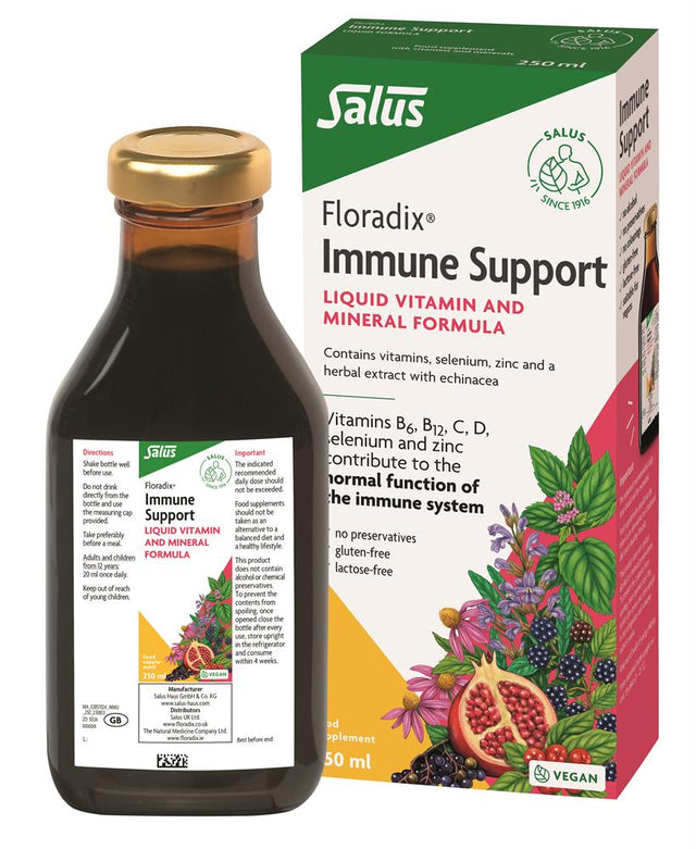 Floradix Immune Support Liquid Formula 250ml - Greenlands Health Store