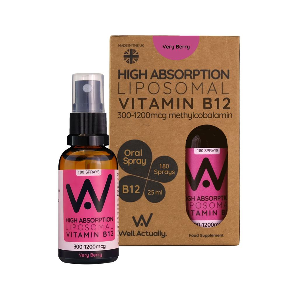 Vitamin B12 Methycobalamin (300 - 1200mcg) - Liposomal Spray - Greenlands Health Store