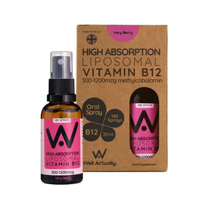 Vitamin B12 Methycobalamin (300 - 1200mcg) - Liposomal Spray - Greenlands Health Store