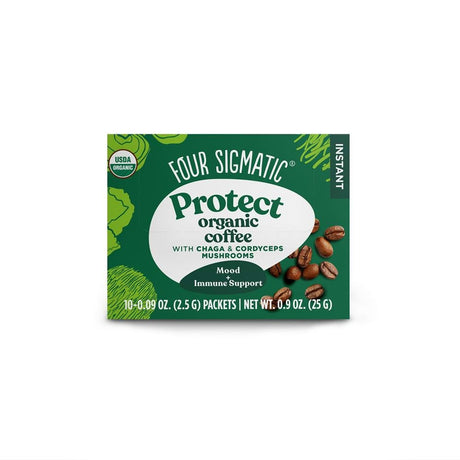 Protect 'Mushroom Coffee Chaga & Cordyceps' 10 sachets - Greenlands Health Store