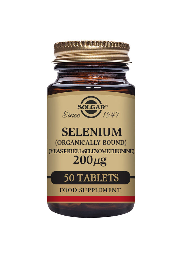 Solgar® Selenium (Yeast-Free) 200 µg Tablets - Greenlands Health Store