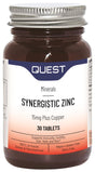 SYNERGISTIC ZINC 15mg 30 tabs - Greenlands Health Store