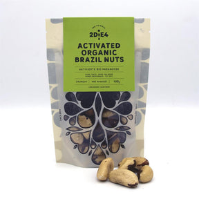 2DiE4 Activated Organic Brazils 100g - Greenlands Health Store
