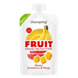 Organic FRUIT 100% Fruit Puree - Banana Strawberry & Mango 100g - Greenlands Health Store