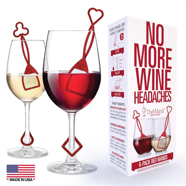 The Wand Wine Purifier - Red 8 - Pack - Greenlands Health Store
