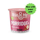 Bio&Me Spiced Apple Gut-Loving Gluten Free Porridge Pot 58g - Greenlands Health Store