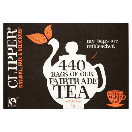 Clipper Fairtrade Everyday One Cup 440 Teabags - Greenlands Health Store