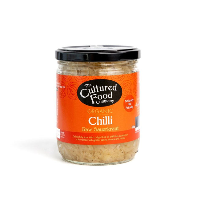 Organic Chilli Sauerkraut 400g - Greenlands Health Store