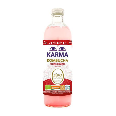 Karma Kombucha Zero Sugar Red Fruits 750ml - Greenlands Health Store