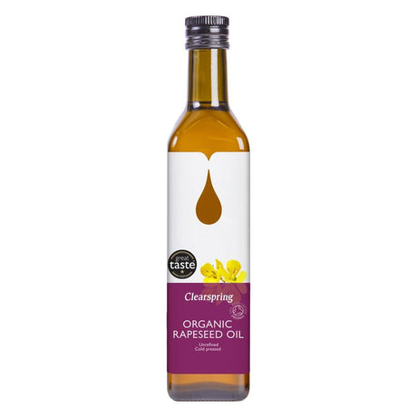 Organic Rapeseed Oil 500ml - Greenlands Health Store