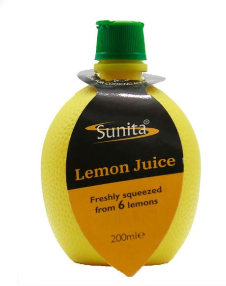 Lemon Juice 200ml - Greenlands Health Store