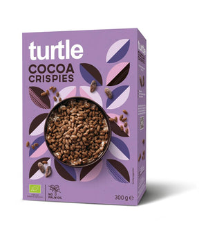 Turtle Cocoa Crispies 300g Organic - Greenlands Health Store