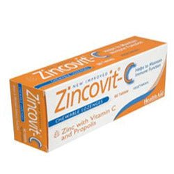 Zincovit C (Vitamin C Zinc Propolis) Blister - 60 Tablets - Greenlands Health Store