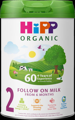 HiPP Organic 2 Follow on Baby Milk Powder Formula - Greenlands Health Store