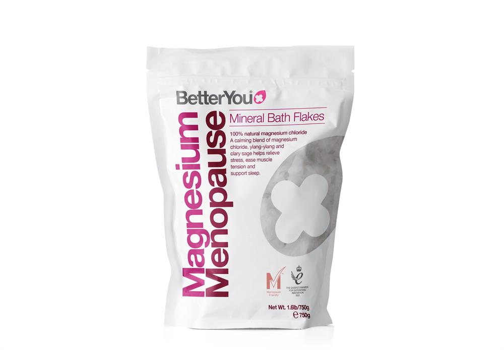 Magnesium Menopause Bath Flakes 750g - Greenlands Health Store