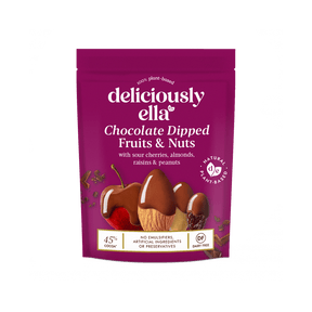 Deliciously Ella Chocolate Dipped Fruit & Nut 90g - Greenlands Health Store