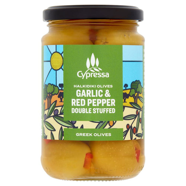 Cypressa Double Stuffed Olives 315g - Greenlands Health Store