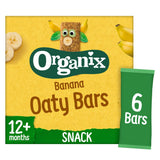 Organix Banana Organic Soft Oat Snack Bars Multipack (6x23g) - Greenlands Health Store