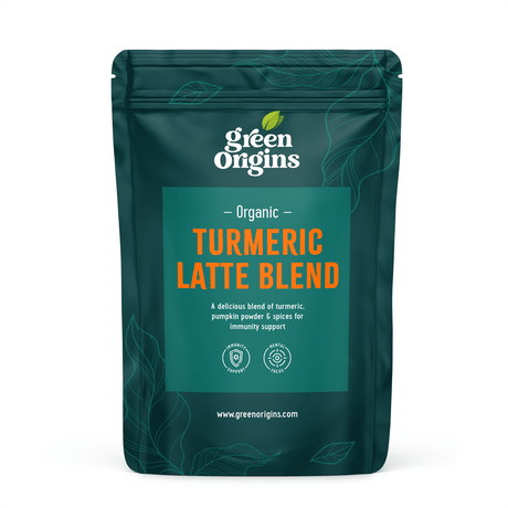 Organic Vegan Turmeric Latte Blend 100g - Greenlands Health Store