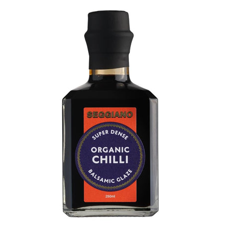 Seggiano Organic Chilli Super Dense Balsamic Glaze 250ml - Greenlands Health Store