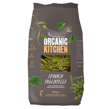 Organic Italian Spinach Tagliatelle 250g - Greenlands Health Store