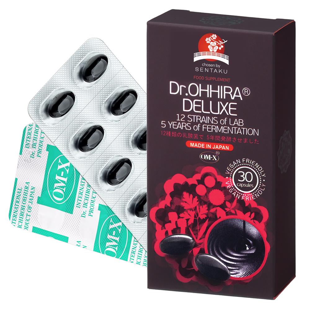 Dr.OHHIRA DELUXE 12 Strains of Lab 5Yrs of Fermentation 30 Caps - Greenlands Health Store