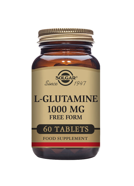 Solgar® L-Glutamine 1000 mg Tablets -Pack of 60 - Greenlands Health Store