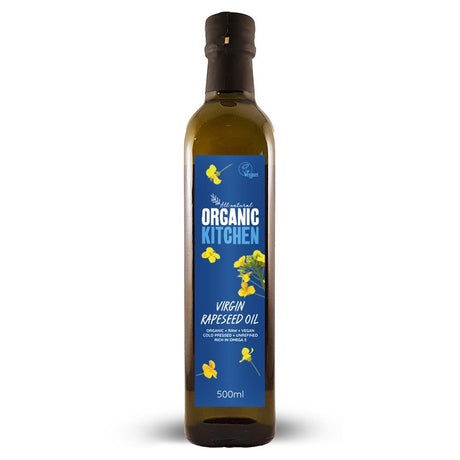 Organic Virgin Rapeseed Oil 500ml - Greenlands Health Store