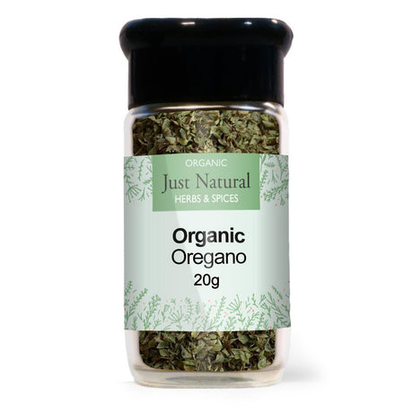 Organic Oregano (Glass Jar) 20g - Greenlands Health Store