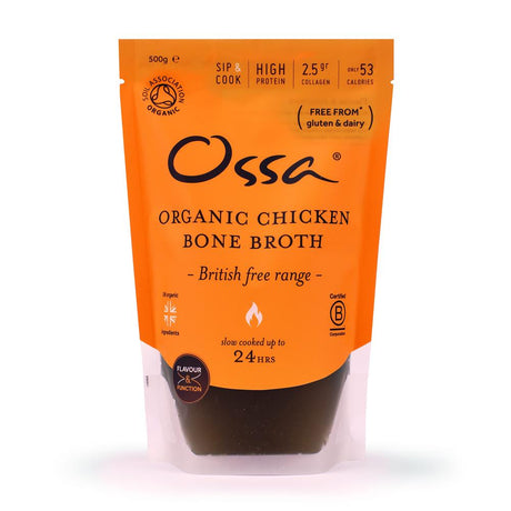 Organic and Free Range Chicken Bone Broth 500ml - Greenlands Health Store