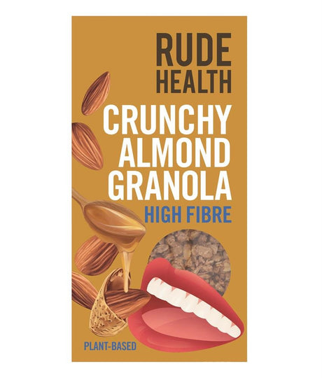 Rude Health Crunchy Almond Granola - Greenlands Health Store