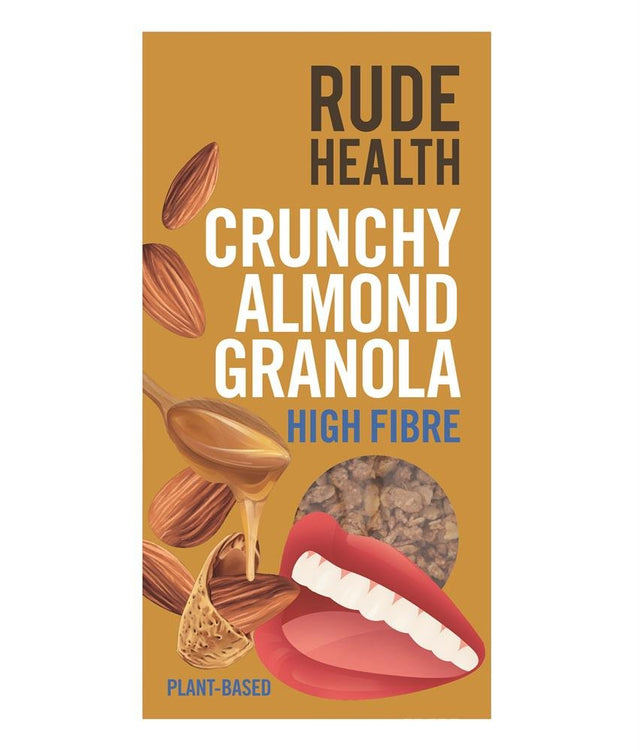 Rude Health Crunchy Almond Granola - Greenlands Health Store