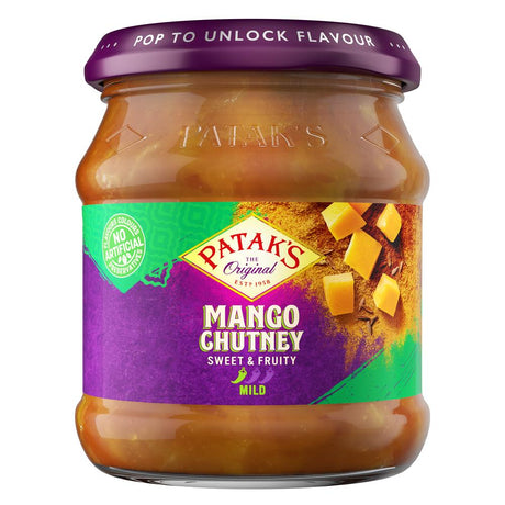 Patak's Mango Chutney 340g - Greenlands Health Store