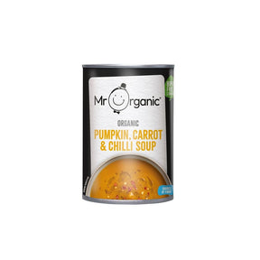 Mr Organic Pumpkin Carrot & Chilli Soup 400g - Greenlands Health Store