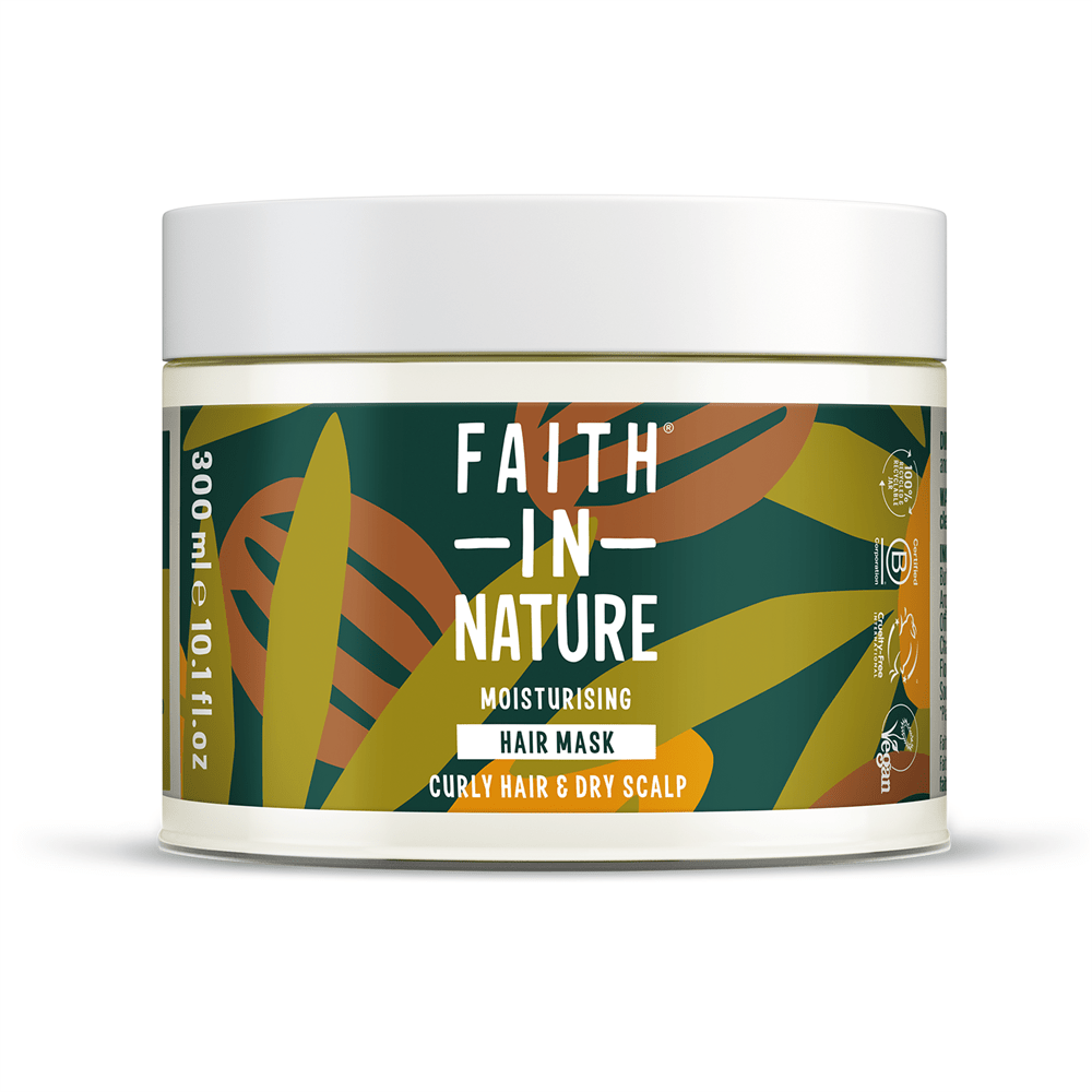 Faith in Nature Shea & Argan Hair Mask 300ml - Greenlands Health Store